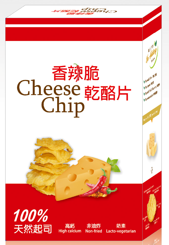 香脆脆乾酪片-辣味    Cheese Chip-Spicy